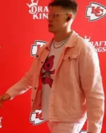 Joe Burrow Cincinnati Bengals Pink Jacket