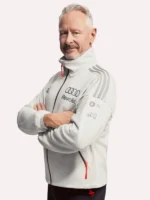 Mattia Binotto Audi F1 White Hybrid Jacket - Image 4