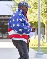 Kanye West American Flag Jacket