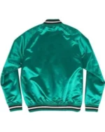 Boston Celtics Satin Varsity Jacket