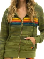 Los Angeles Lakers Adam Sandler Camo Hooded Jacket - Image 2