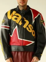 MTV Video Music Awards Pauly D Black Leather Jacket - Image 3