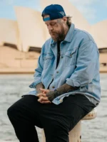 One Piece Luffy Blue Denim Jacket Unisex