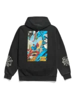 Spider-Man 90s Graphic Unisex Black Hoodie