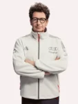 Mattia Binotto Audi F1 White Hybrid Jacket