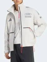 Mattia Binotto Audi F1 White Hybrid Jacket - Image 2