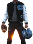 Men Champions Football Varsity Jacket