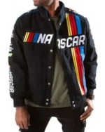 Men’s NASCAR Logo Varsity Jacket