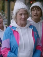 Merry Christmas Ted Cooper Ruth Sole Sisters Track Jacket - Image 3