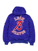 Mexican League Bravos de León L-2B Hooded Bomber Jacket