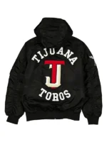 Mexican League Toros de Tijuana L-2B Black Bomber Jacket