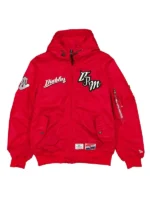 Mexican League Diablos Rojos L-2B Bomber Jacket