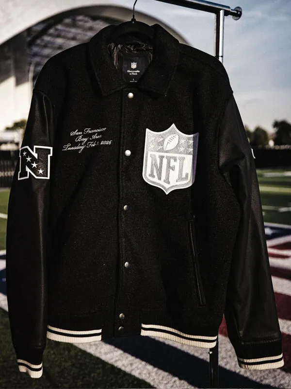 NFL Pro Bowl Games 2026 Black Bomber Jacket