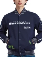 Seattle Seahawks 2026 Blue Varsity Jacket