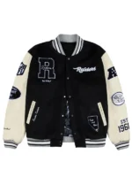 NFL Las Vegas Raiders Black Letterman Varsity Jacket