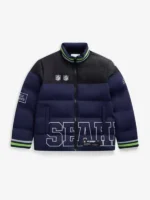 Seattle Seahawks 2026 Blue Puffer Jacket