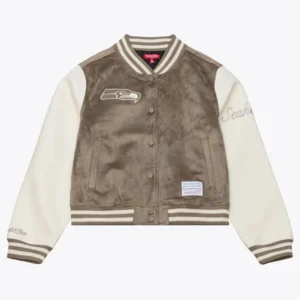 Seattle Seahawks 2026 Suede Varsity Jacket