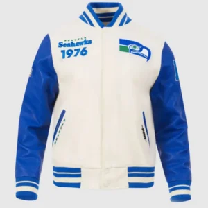 Seahawks Super Bowl LX Wool Varsity Jacket