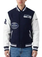 NFL Seattle Seahawks Wool Varsity Jacket