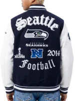 NFL Seattle Seahawks Wool Varsity Jacket