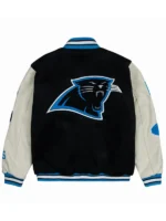 NFL Carolina Panthers Pride Wool Varsity Jacket