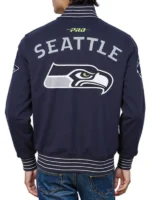 Seattle Seahawks 2026 Blue Varsity Jacket