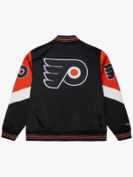 Philadelphia Flyers Throwback Black Satin Jacket