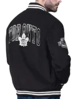 Toronto Maple Leafs 2025–26 Black Varsity Jacket