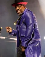 New Edition Legacy On Stage Leather Coat