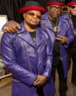New Edition Legacy On Stage Leather Coat