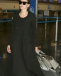 Angelina Jolie Wool Trench Coat