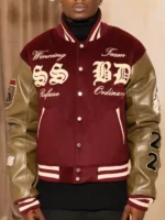 New York Winning Team Letterman Varsity Jacket