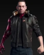 Cyberpunk 2077 Night City Dreamer Black Bomber Jacket