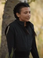 My Life With The Walter Boys Jackie Howard Black Vest  2023 - Image 2