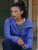 Jackie Howard Purple Hooded Jacket Walter Boys - Image 2