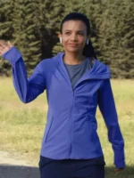 Jackie Howard Purple Hooded Jacket Walter Boys