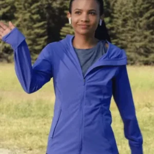 Jackie Howard Purple Hooded Jacket Walter Boys