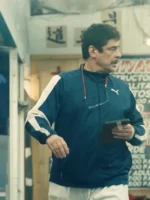 Benicio Del Toro 2025 Blue Track Jacket - Image 2