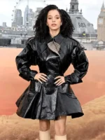 Chase Infiniti One Battle After Another Black Leather Coat - Image 3