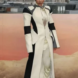 Teyana Taylor One Battle After Another Leather Coat