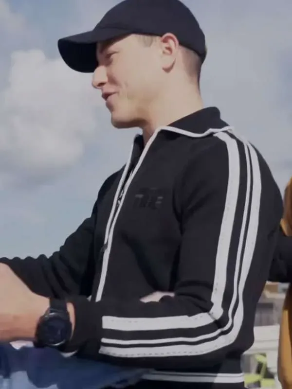One Piece S02 Taz Skylar Black Track Jacket One Piece S02 Taz Skylar Black Track Jacket