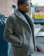 Tariq St. Patrick Power Book II Ghost Shearling Coat