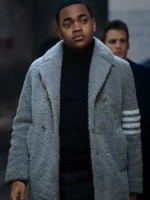 Tariq St. Patrick Power Book II Ghost Shearling Coat