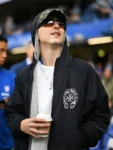 Premier League Timothee Chalamet Black Hooded Jacket 2025