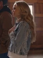 Victoria Blue Denim Fringe Jacket Royal Montana 2025