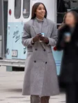 Kelly Rowland Relationship Goals Grey Trench Coat