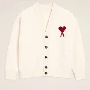 Method Man Relationship Goals White Wool Cardigan