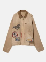 Las Vegas Rodeo Cowboy Khaki Cotton Western Jacket