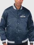 Seattle Seahawks Two-Time Champions Satin Jacket