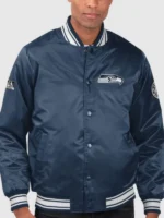 Seattle Seahawks Two-Time Champions Satin Jacket